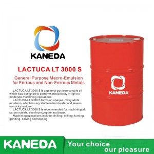 KANEDA LACTUCA LT 3000 S Macro-emulsione per uso generico per metalli ferrosi e non ferrosi