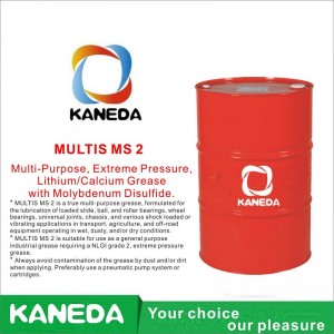 KANEDA MULTIS MS 2 Grasso multiuso, a pressione estrema, litio / calcio con disolfuro di molibdeno.