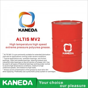 KANEDA ALTIS MV2 Grasso poliurea ad alta pressione per alte temperature ad alta velocità.